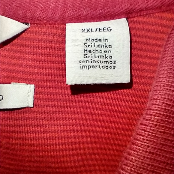 Calvin Klein The Liquid Touch Polo Red Short Sleeve Shirt Men's sz XXL. - Picture 4 of 7